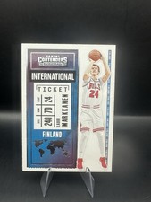 2020-21 Panini Contenders International Ticket #17 Lauri Markkanen Chicago Bulls
