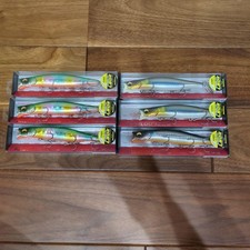 Megabass KAGELOU 124F Lure Set 6pcs Fishing Show Limited Edition Green Candy