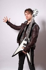Matthew Tuck lead vocalist guitarist of Welsh heavy metal band Bul- Old Photo