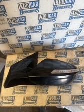 HYUNDAI I40 2011 ESTATE BLACK POWERFOLD PASSENGER SIDE WING MIRROR E4023588