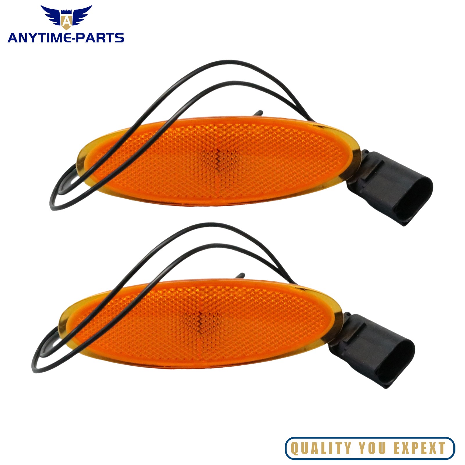 Front Bumper Left & Right Side Marker Light Lamp for Bentley Gt Gtc Flying Spur
