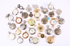 Mieszanka Różne kwarcowe zegarki kieszonkowe vintage i późniejsze NIEPRZETESTOWANE