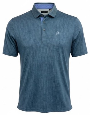 Greyson Loxahatchee Golf Logo Mens Sz Large Blue Golf Polo Shirt (E5) NW/OTs
