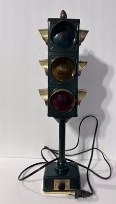 Vintage 1960s B & B Bar Open/Last Call/Closed Traffic Light Signal Lamp. WORKING