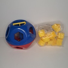 TUPPERWARE Shape-O Ball Toy Kids Baby Hand Eye Coordination Learning BPA-Free