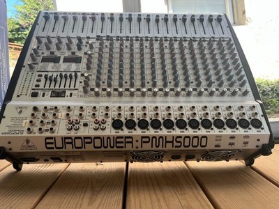 EUROPOWER PMX5000 professional-grade 20-channel powered mixer