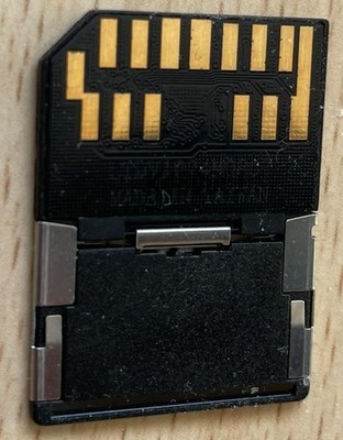 1GB Multimedia Card Plus Mobile + Adapter ( 1 GB MMC mobile) HAMA gebraucht
