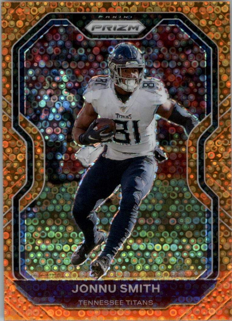 2020 Panini Prizm Prizms Orange Disco #104 Jonnu Smith - FB