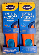 2 Dr. Scholl s Extra All Day Comfort Big Tall Support Insoles Men Size 8-14