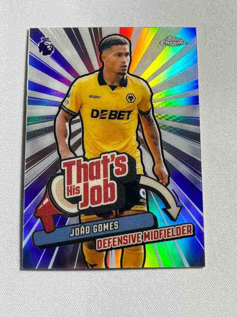 2025-26 Topps Chrome EPL English Premier League Pick Insert - Buy More & Save