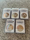 2007 Canada Silver 1oz Olympics Proof Set 5oz silver NGC PF69UC