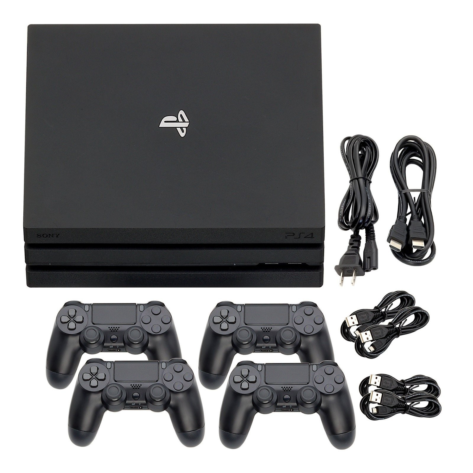 PlayStation 4 PS4 Console 500GB 1TB Original Slim Pro + 1-4 Controllers + USA