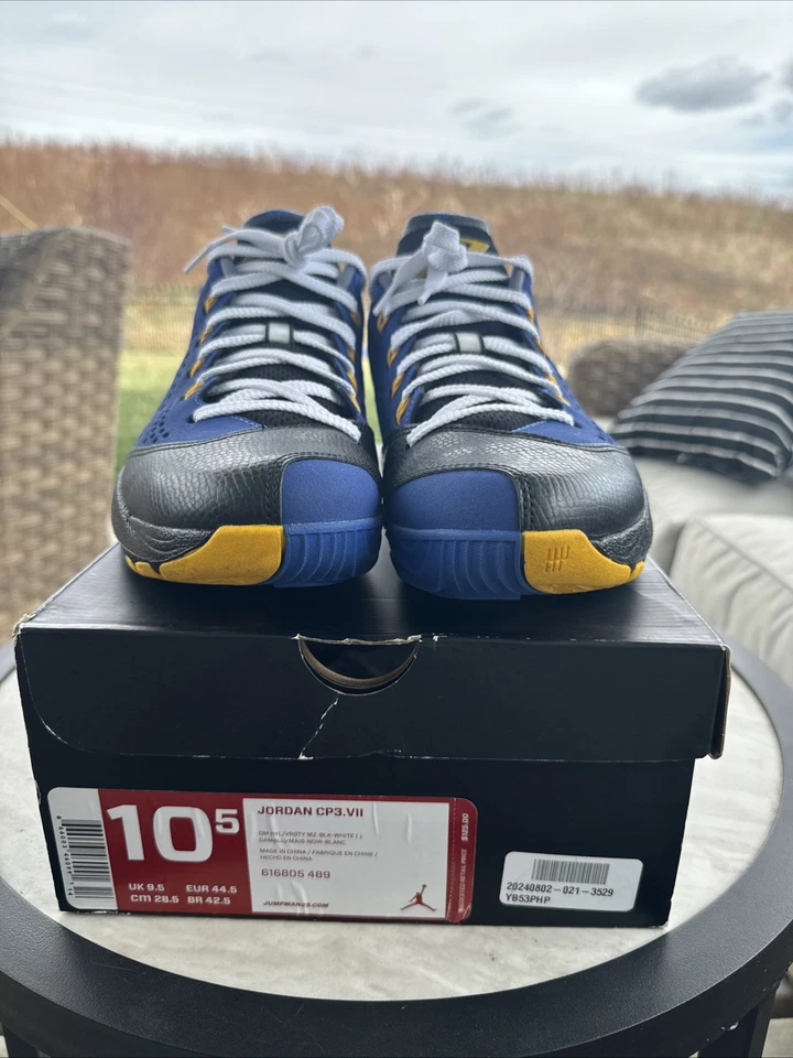 Talla 10.5 - Jordan CP3 VII Azul - 616805-489 Foto 4 de 4