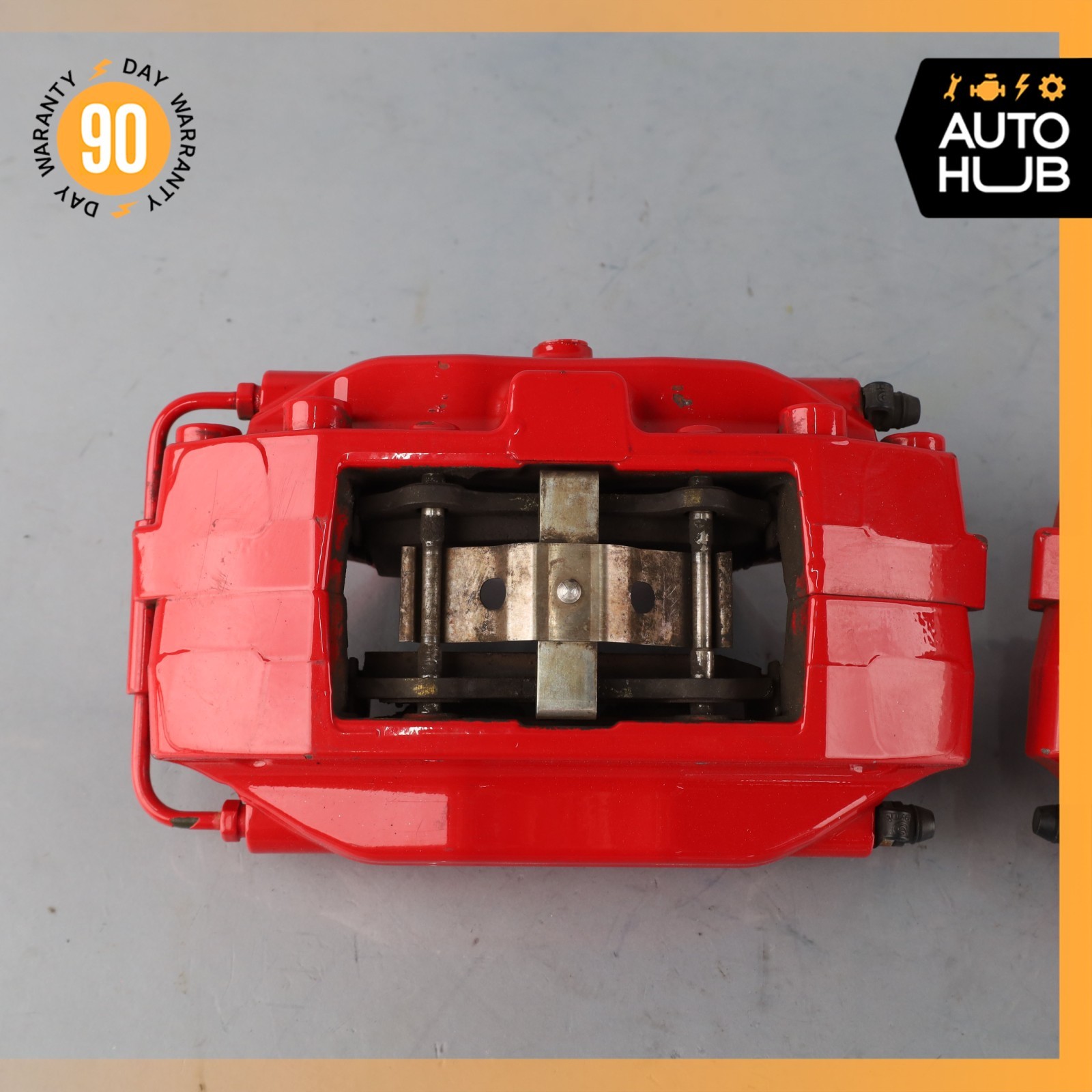 03-06 Aston Martin DB7 Vantage / X100 XKR Rear Brake Caliper Brembo Set OEM 35k