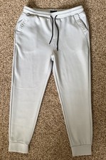 Public Record Hype Men's Light Gray Performance Joggers Size Large