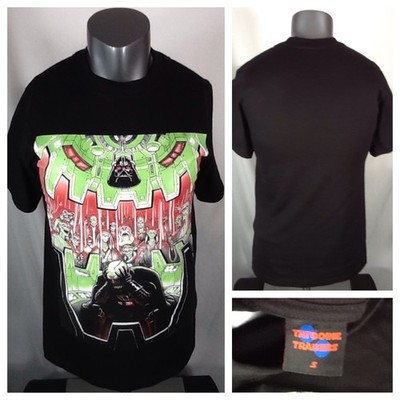 Tatooine Traders Star Wars T Shirt (Small) Darth Vader Graphic Tee Black New!