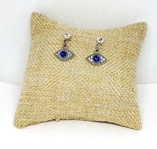 Evil Eye Dangle Earrings