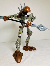 LEGO Bionicle 8587 Rahkshi Panrahk (No Kraata) & 4877 Rahaga Norik + Spinner