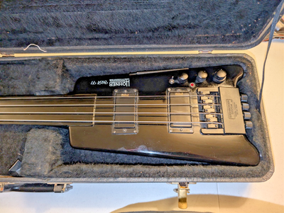 Vintage Hohner B2A F1 Headless Fretless Bass - Steinberger