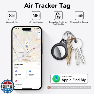Bluetooth Air Tracker Tag with Keychain