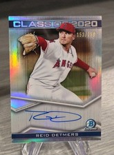Reid Detmers 2020 Bowman Chrome Class of 2020 Autograph /250 #C20A-RD Angeles