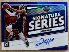 2020-21 Panini Optic - Josh Hart Auto Purple Prizm Signature Series #SS-JHA