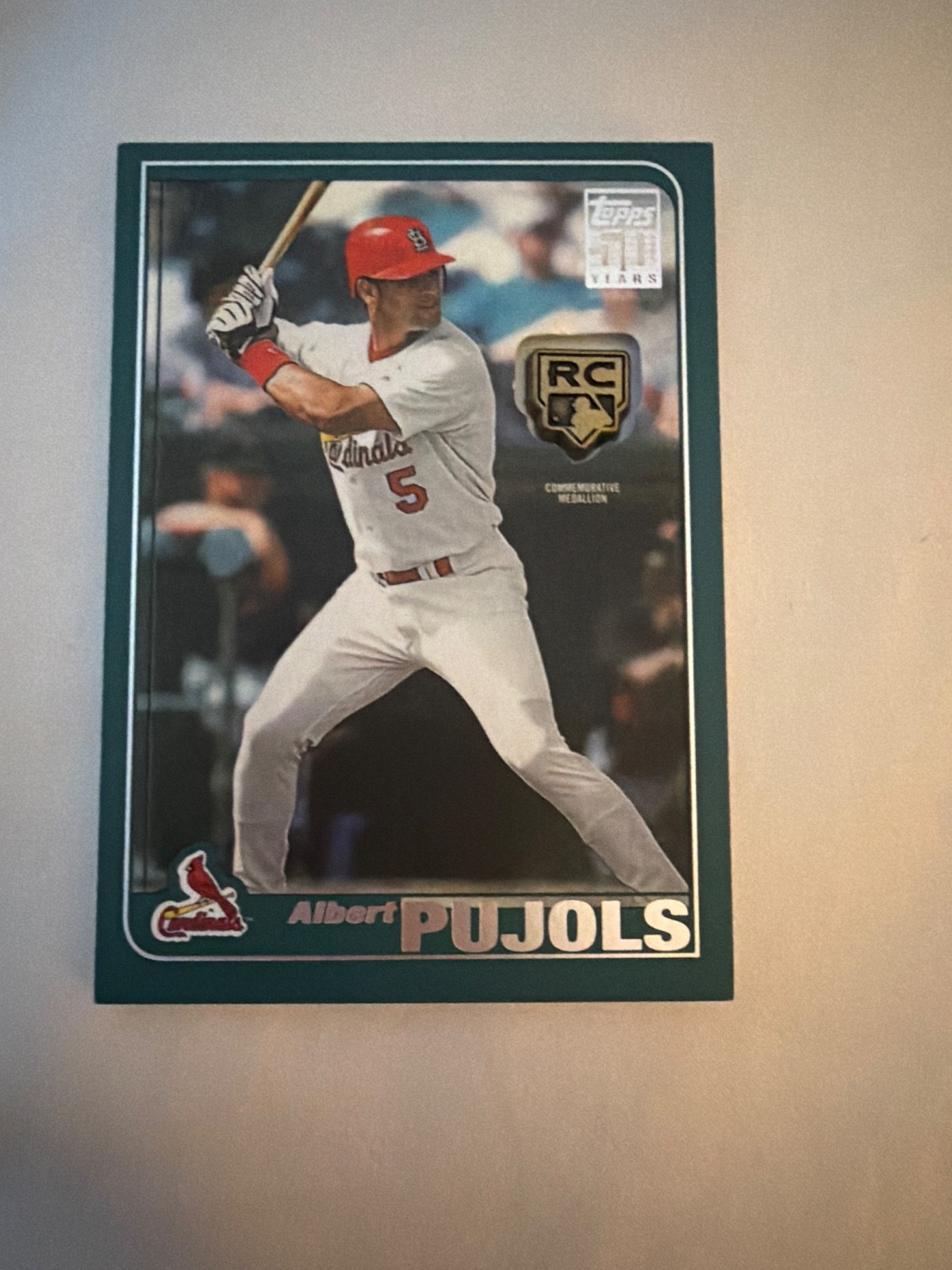 2001 Topps Chrome Traded #T247 Albert Pujols Rookie Card RC - BGS 9.5 GEM MINT