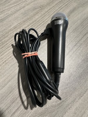 Rock Band Guitar Hero Microphone Xbox 360 PS3 Wii Black Logitech E-UR20
