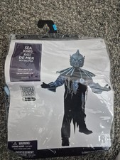 SEA KING Halloween COSTUME UNISEX CHILD LARGE 12-14 New