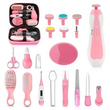 Baby Healthcare and Grooming Kit, 26 in 1 Portable Baby Safety Care Set with ...
