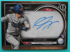 2020 Topps MLB Tribute Auto Rookie Card TA-GL Gavin Lux /199 Los Angeles Dodgers. rookie card picture