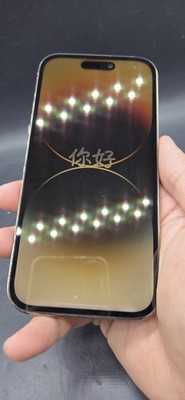 Apple iPhone 14 Pro - 128GB - Gold mit mehreren Teildefekte 