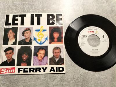 Ferry Aid: Let It Be / Single CBS / Oldie - Pop