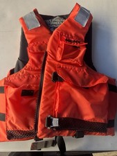 Kent Elite Dual Size Commercial Life Vest L/XL Orange 