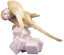 Superb Augarten Wien Porcelain Parakeet Figure Figurine Porzellan Figur Vienna