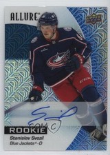 2023 Upper Deck Allure Rookies Blue Line 20/35 Stanislav Svozil #145 Auto 1c3s