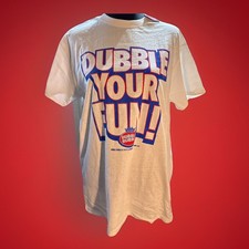 Dubble Bubble Tshirt NWT With Distressed Graphic Size L