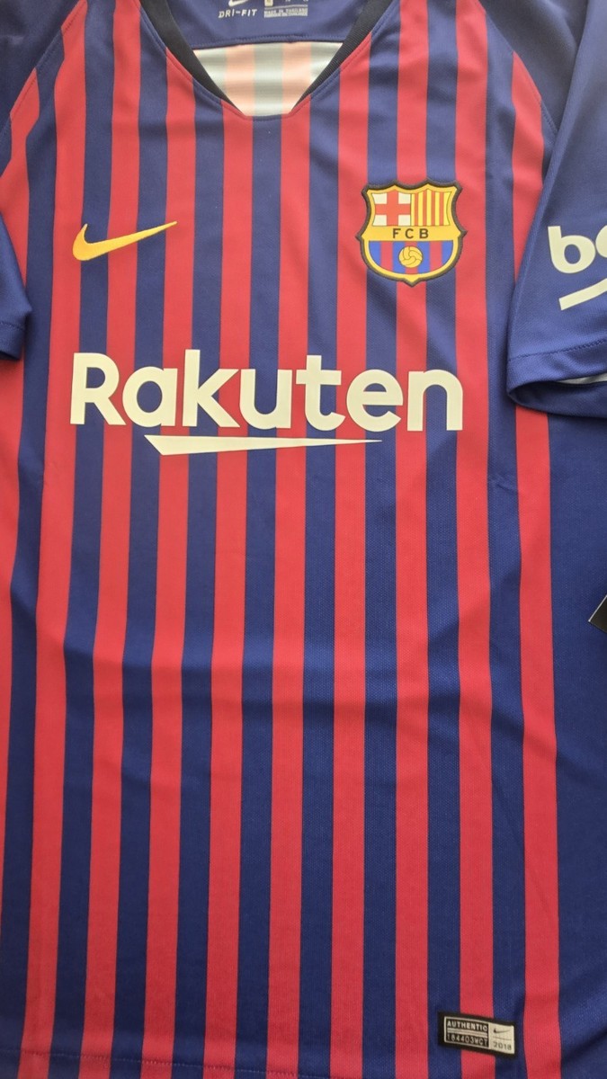 2018/19 NIKE FC BARCELONA #10 MESSI HOME SOCCER JERSEY 894430-456