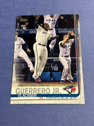 2019 Topps Update Series - Rookie Debut Vladimir Guerrero Jr. #US62 (RC)(2)