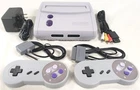 Vtg Super Nintendo Entertainment System MINI SNES Jr Console SNS-101 Game Bundle