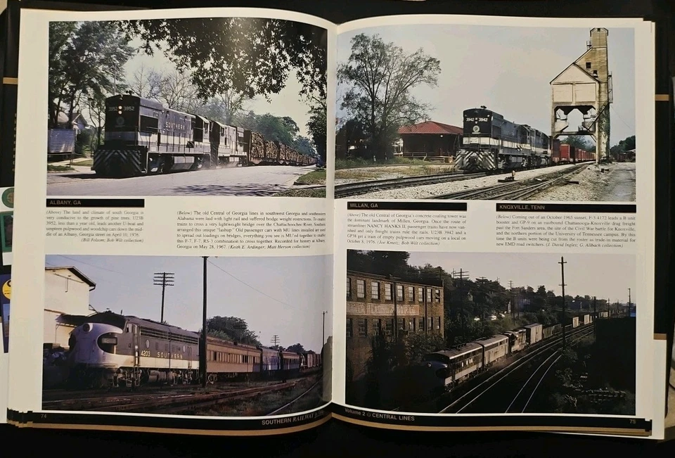 Southern Railway em cores volume 2 livro de capa dura por Alton Lanier - Imagem 4 de 4