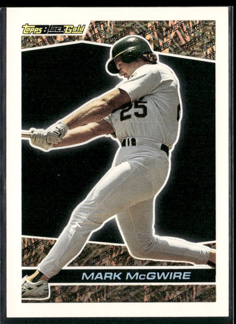 Mark McGwire 1993 Topps Black Gold #39