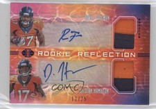 2018 Illusions Blue 12/25 DaeSean Hamilton Royce Freeman Dual Patch Auto n0c