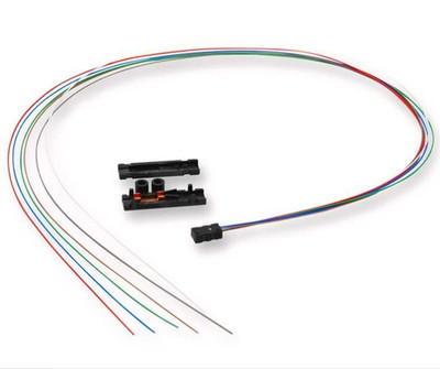 Fiber Optic Cable Buffer Tube Fan-Out Kit 25'''' Long. Field Installable Fanout So