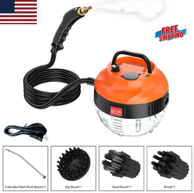 #ad #ad High Pressure Steam Cleaner Heavy Duty Handheld Steamer For Homeamp;Car 3800W New $38.79