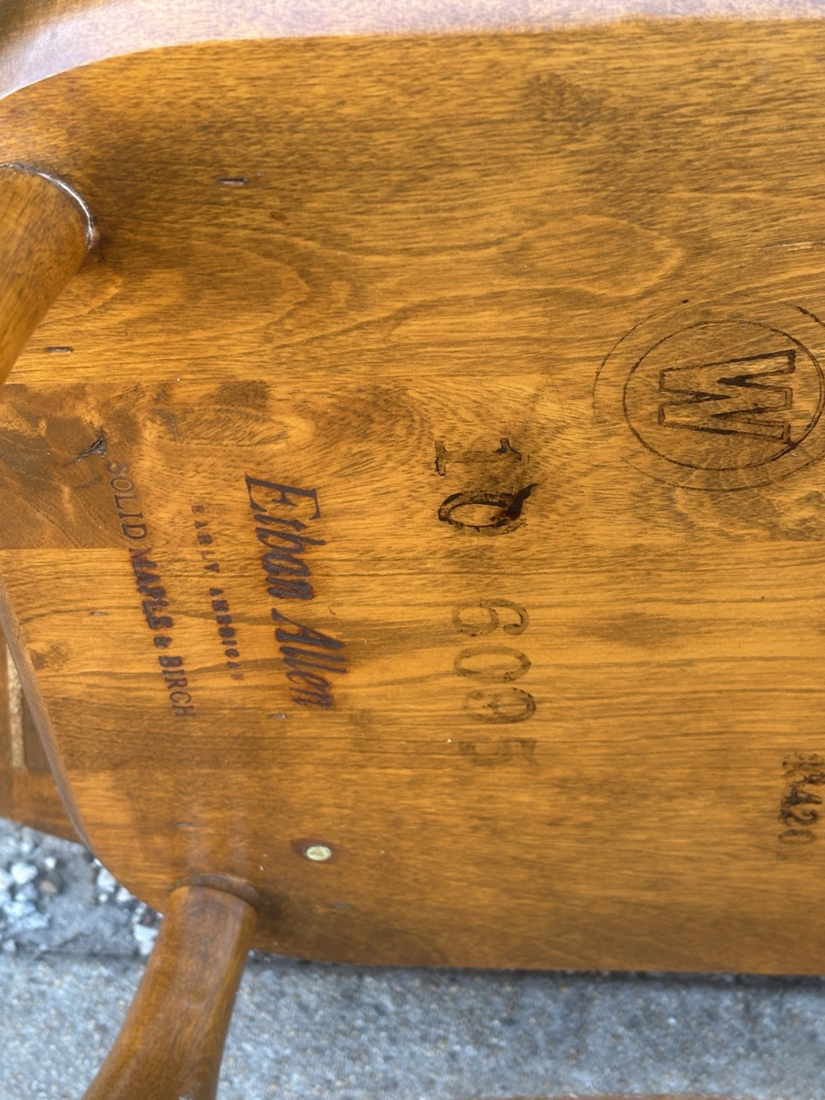 Pair Ethan Allen Bar Stool Chairs Swivel Heirloom Maple Nutmeg SHORTENED READ