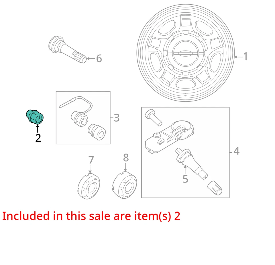 Ford F250 F350 2017-2023 14x1.50 OEM Lugs Open End 8-Lug BK3Z1012A (32pcs) - Image 3 of 4