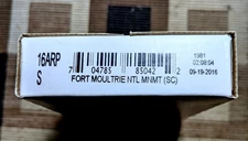 2016 S - FORT MOULTRIE NTL MNMT QUARTER ROLL - US MINT SEALED BOX