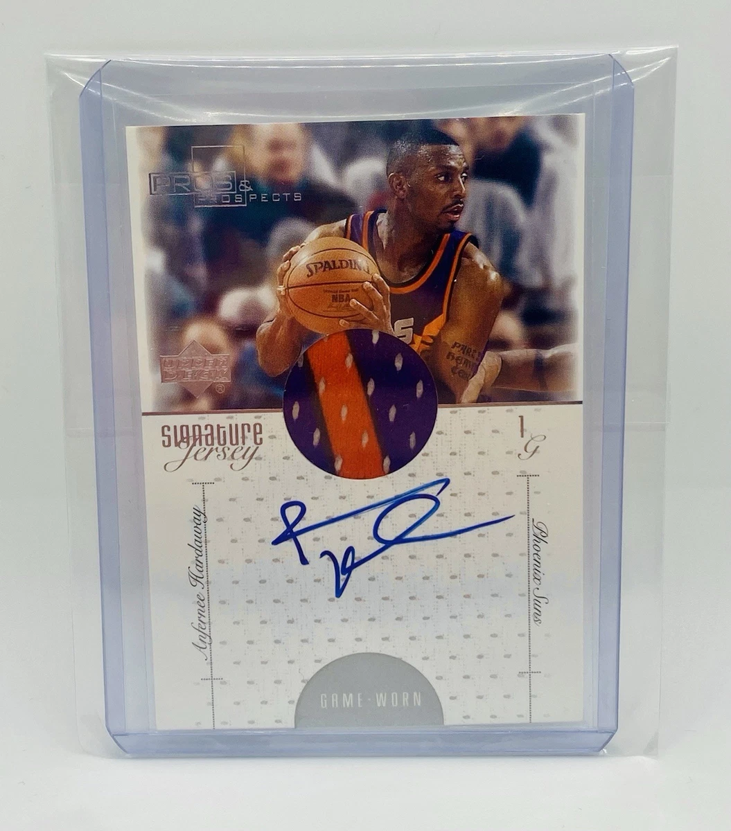 Upper Deck Anfernee Hardaway Basketball Autographed Sports Trading