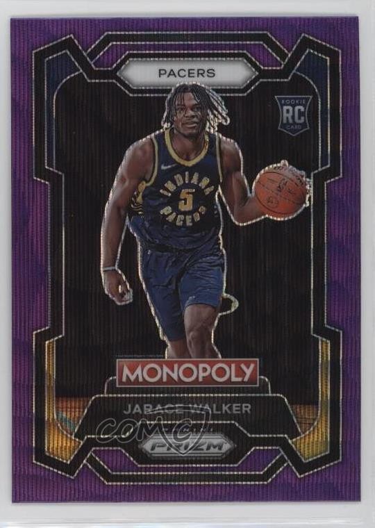 2023-24 Panini Prizm Monopoly Purple Wave Prizm Jarace Walker #36 2l4